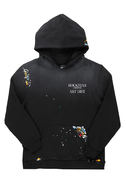 Make It Rain Black Oversized Hoodie