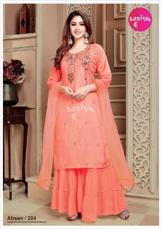 Afreen 204 Georgette Festive Wear Ready Made Suit