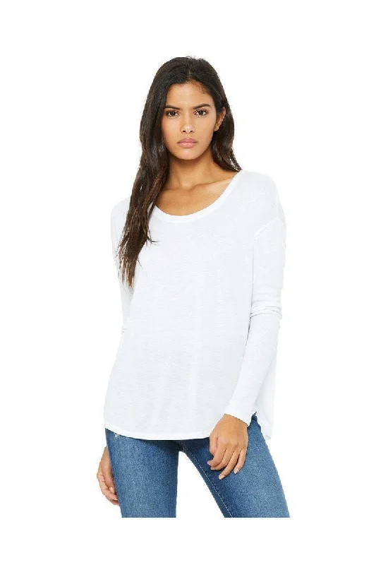 Bella + Canvas 8852: Ladies' Flowy Long-Sleeve T Shirt