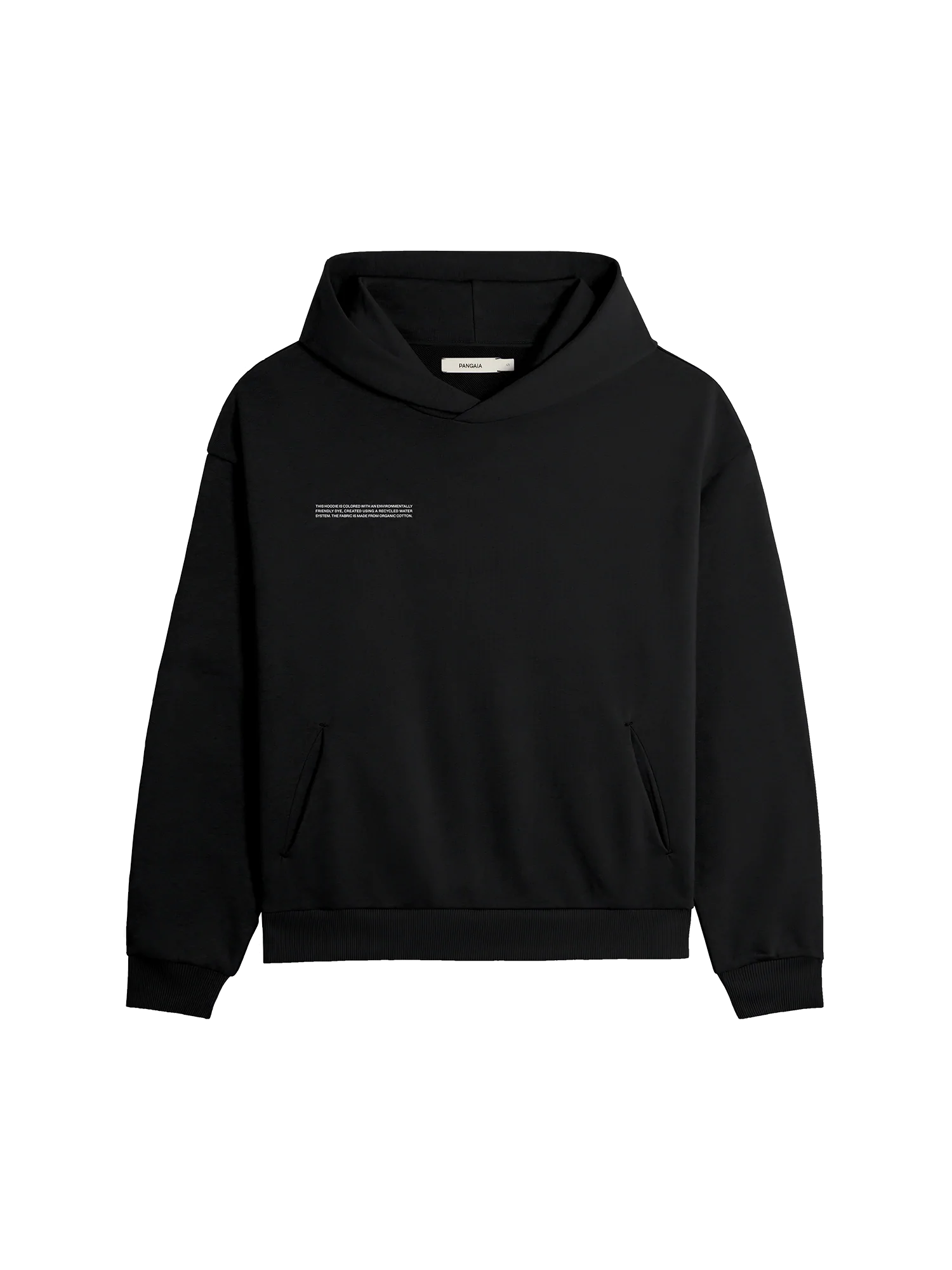 365 Midweight Organic Cotton Hoodie—black