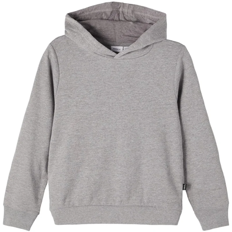 Name It Grey Melange Hoodie