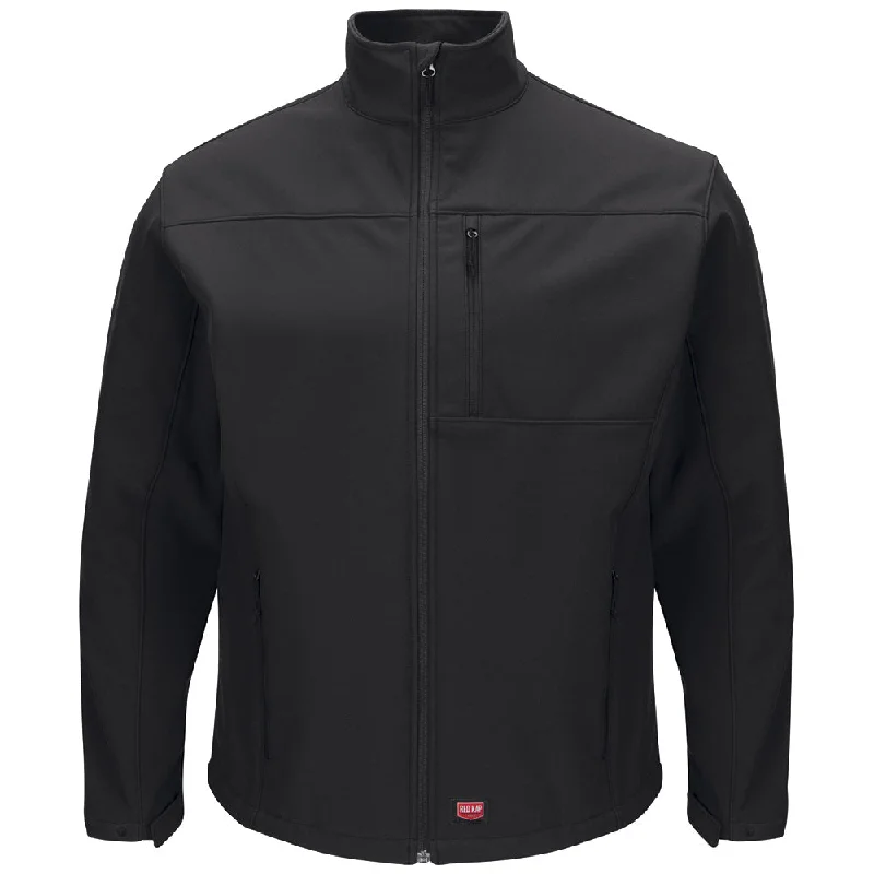 Red Kap Deluxe Soft Shell Jacket JP68 - Black