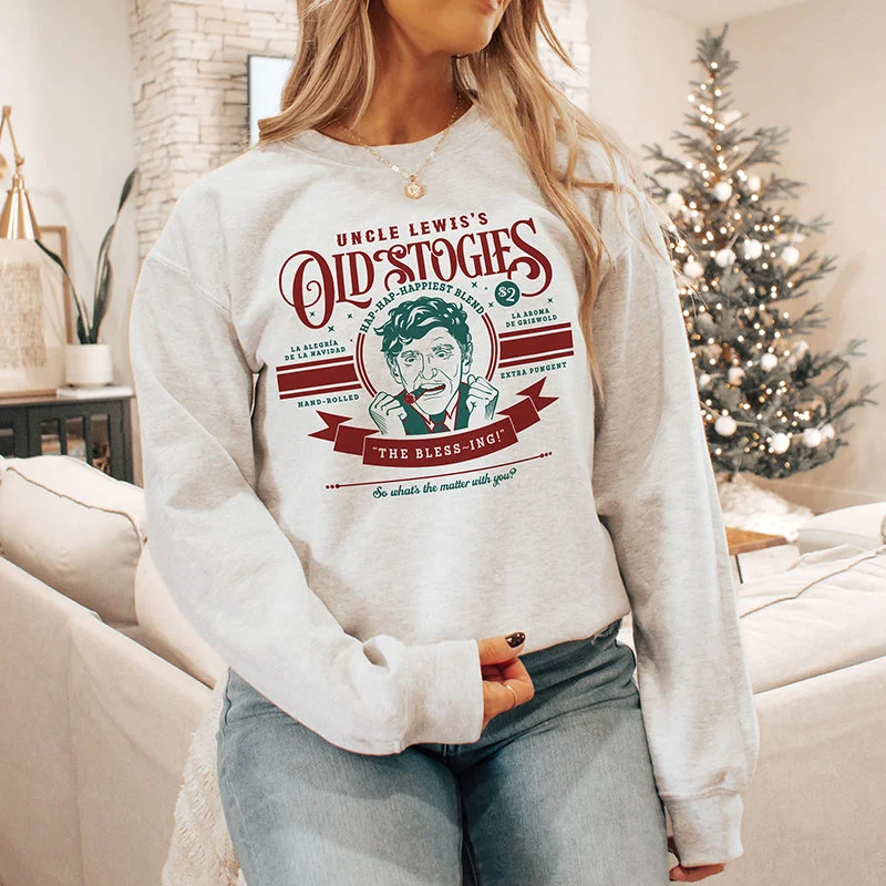 Uncle Lewis's Stogies Holiday Crewneck