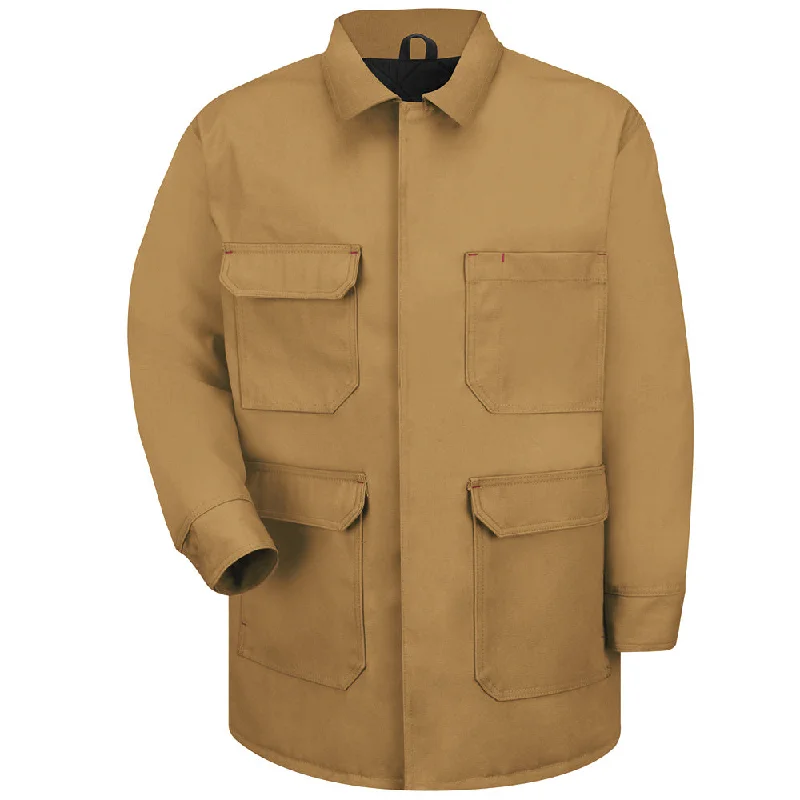 Red Kap Blended Duck Chore Coat JD24 - Brown Duck