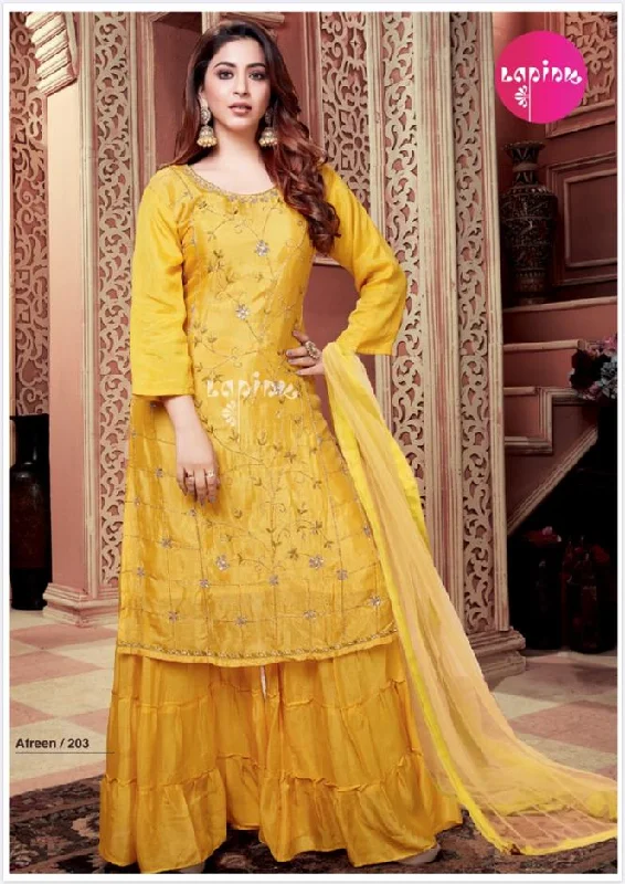 Afreen 203 Georgette Festive Wear Ready Made Suit