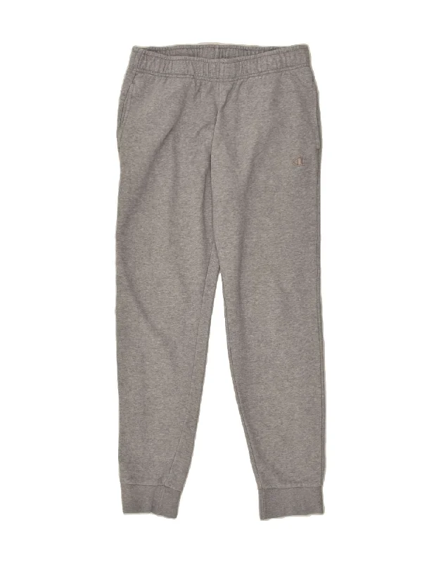 CHAMPION Womens Tracksuit Trousers Joggers UK 14 Medium Grey