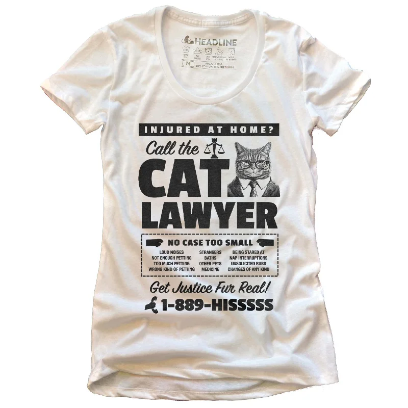 Women's Cat Lawyer T-Shirt