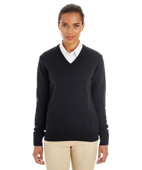 M420W - Harriton Ladies Pilbloc™ V-Neck Sweater