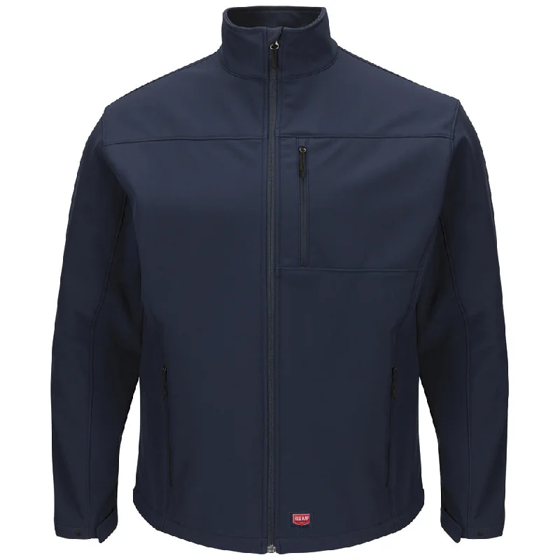 Red Kap Deluxe Soft Shell Jacket JP68 - Navy