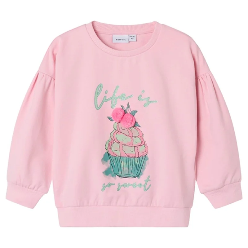 Name it Parfait Pink Dinah Sweatshirt