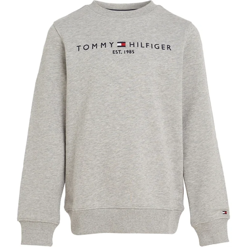 Tommy Hilfiger Essential Sweatshirt Light Grey Heather