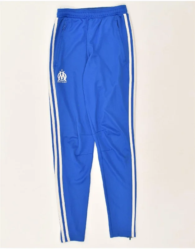 ADIDAS Womens Climacool Tracksuit Trousers UK 4 XS Blue Polyester