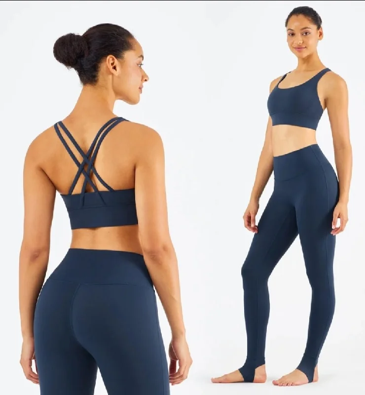 Womens Sports Leggings Set - High-Waisted, Moisture-Wicking, Comfortable Fit for Active Lifestyle