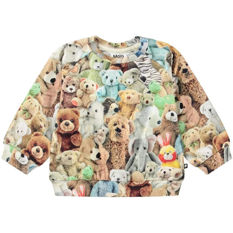 Molo Teddy Friends Disc Sweatshirt