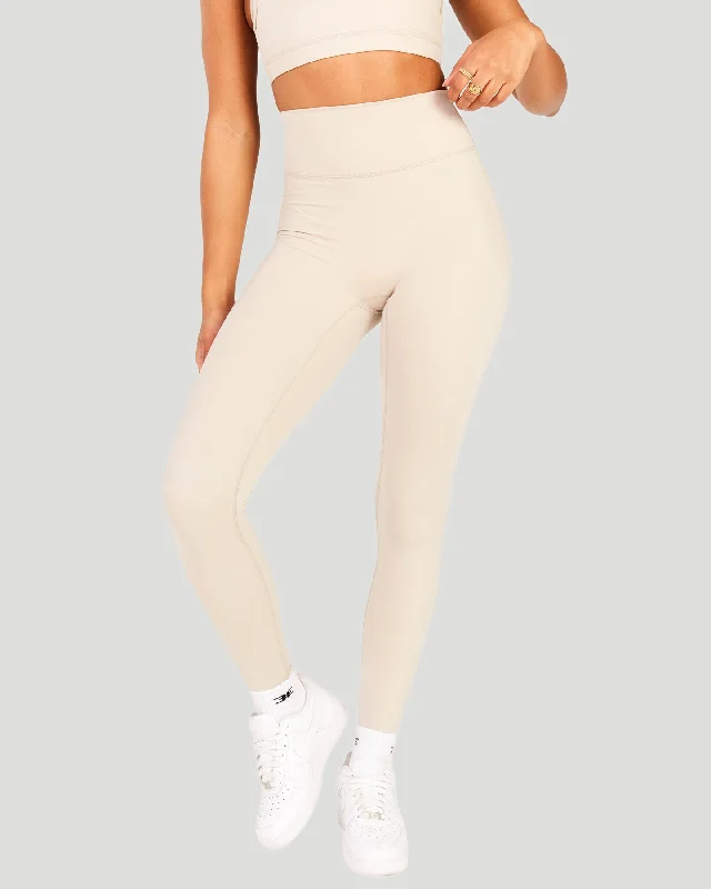 Aura SF Leggings - Oat Latte