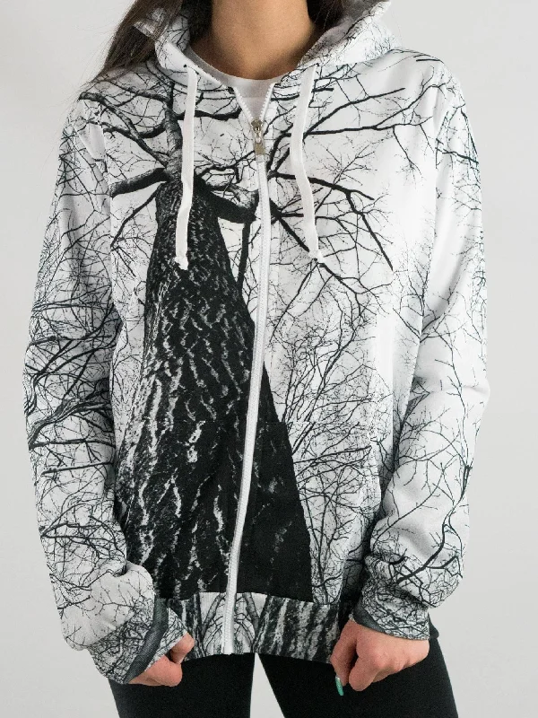 Higher Trees Unisex Zip Hoodie