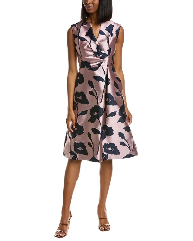 Kay Unger Sage A-Line Dress