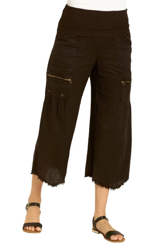 Pasqual Crop Pant In Black