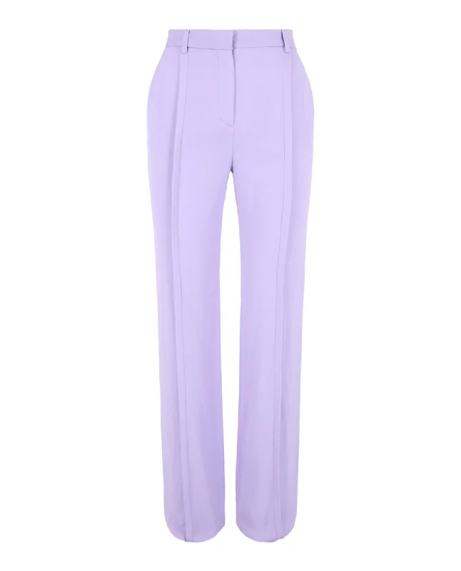 Pleated Wide Leg Pants