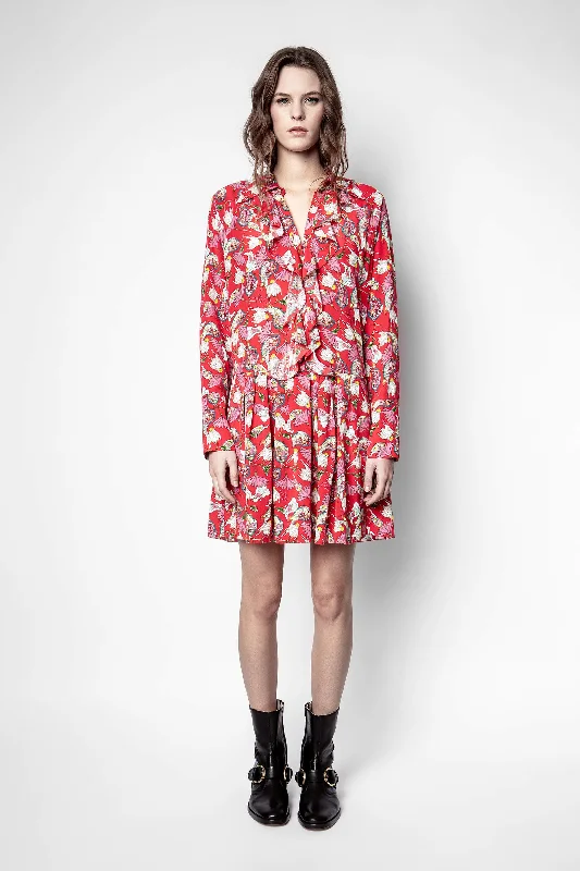 Ruska Cdc Paisley Psyche Dress